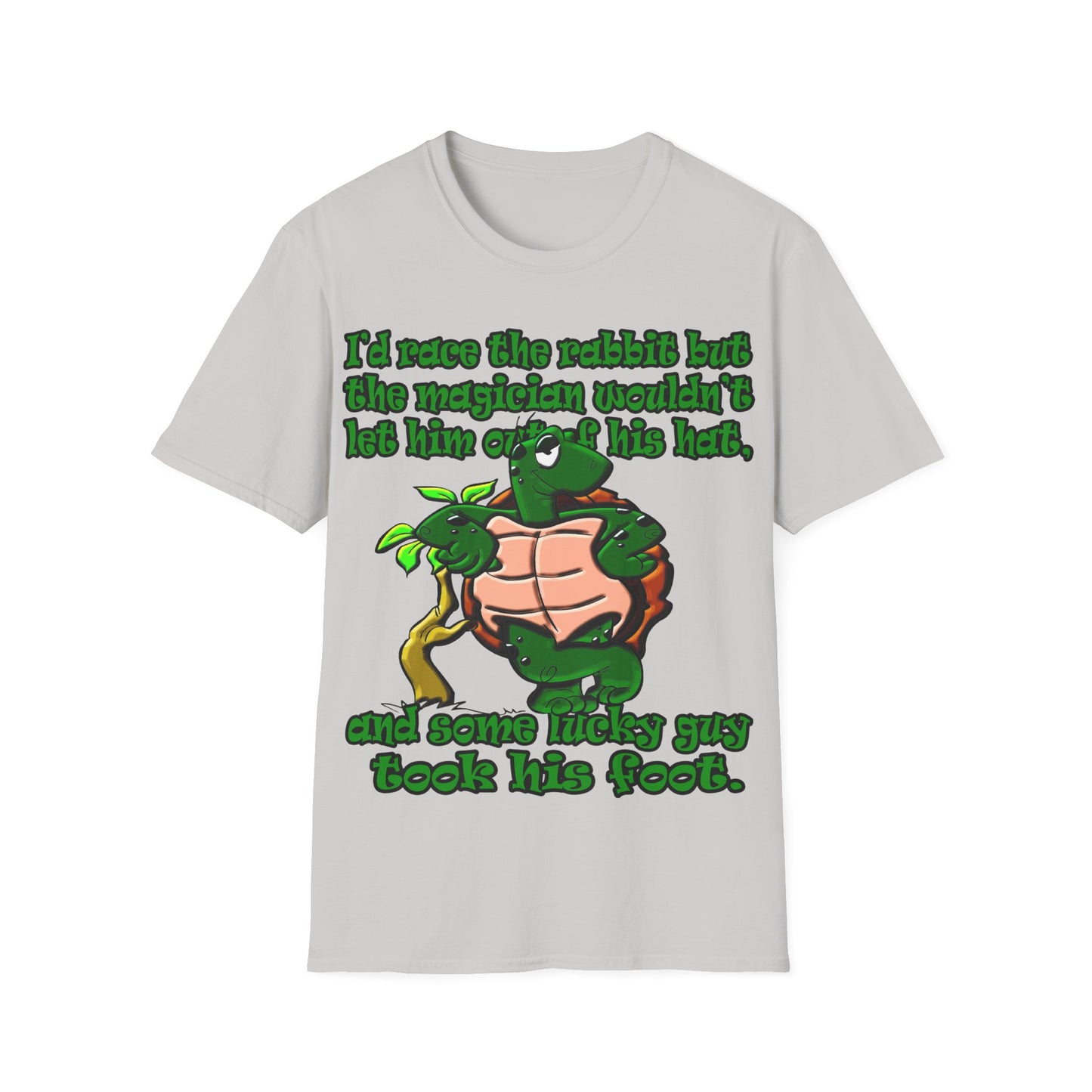 turtle race - Unisex Softstyle T-Shirt
