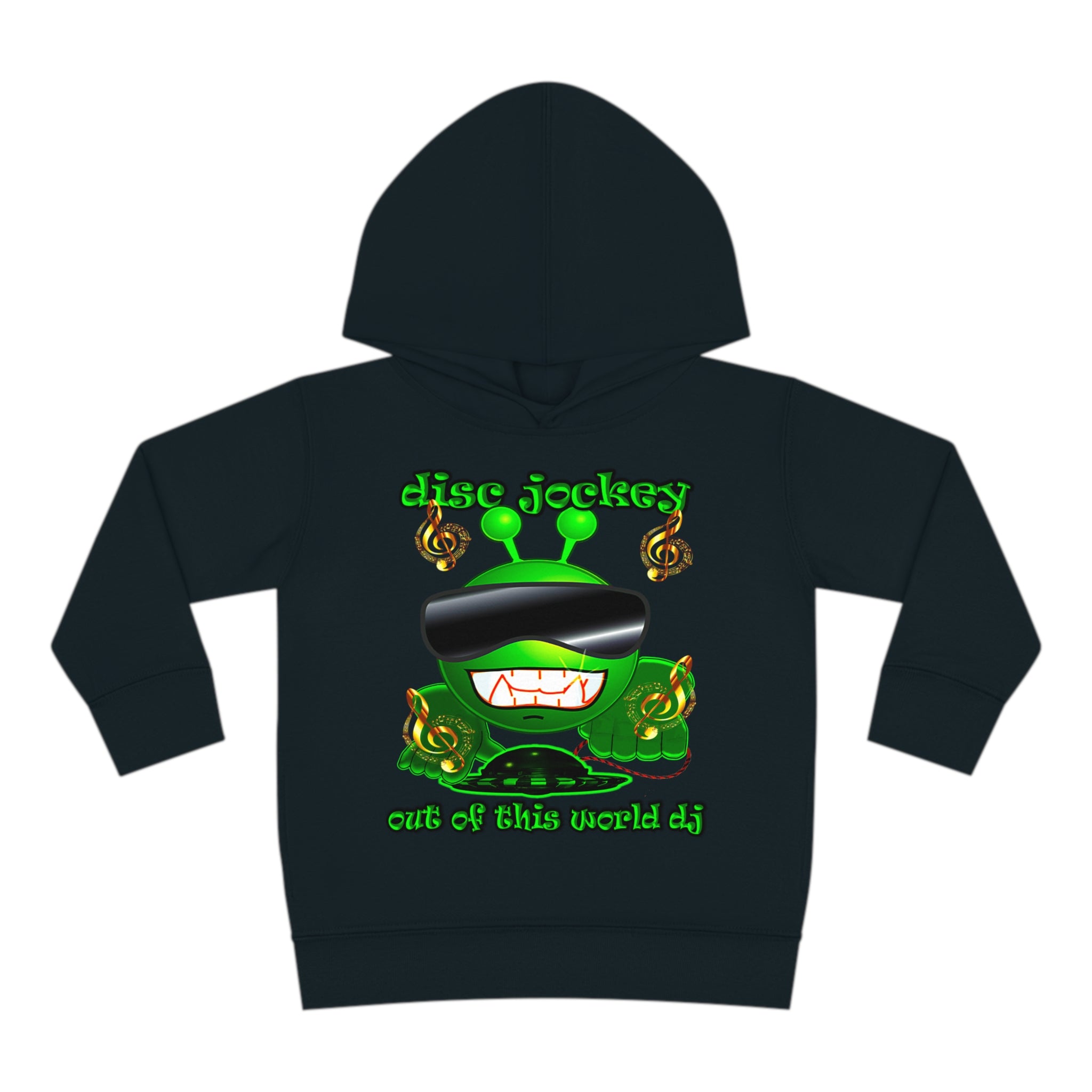 disc jockey - Toddler Pullover Fleece Hoodie