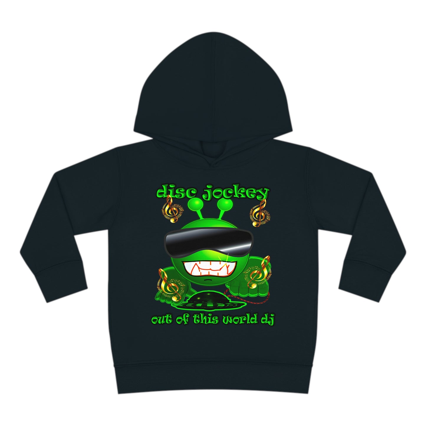 disc jockey - Toddler Pullover Fleece Hoodie