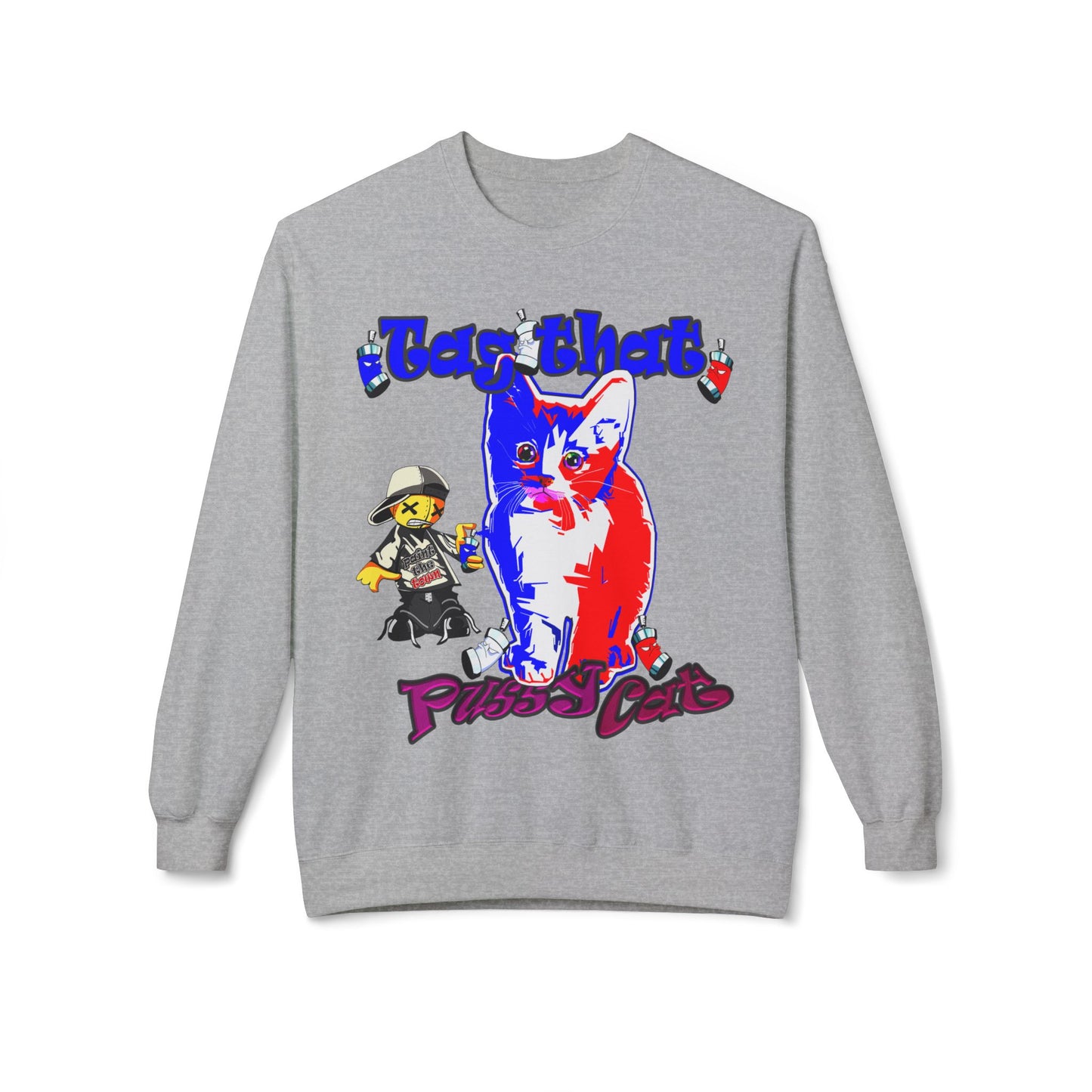 tag that - Unisex Midweight Softstyle Fleece Crewneck Sweatshirt