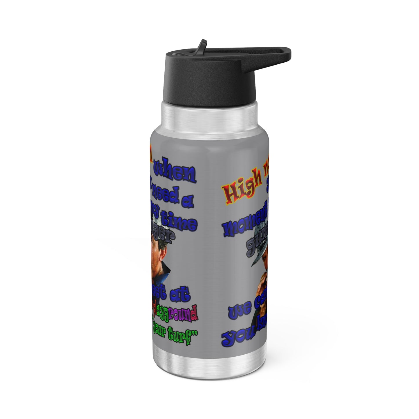 high noon - Gator Tumbler, 32oz (grey)