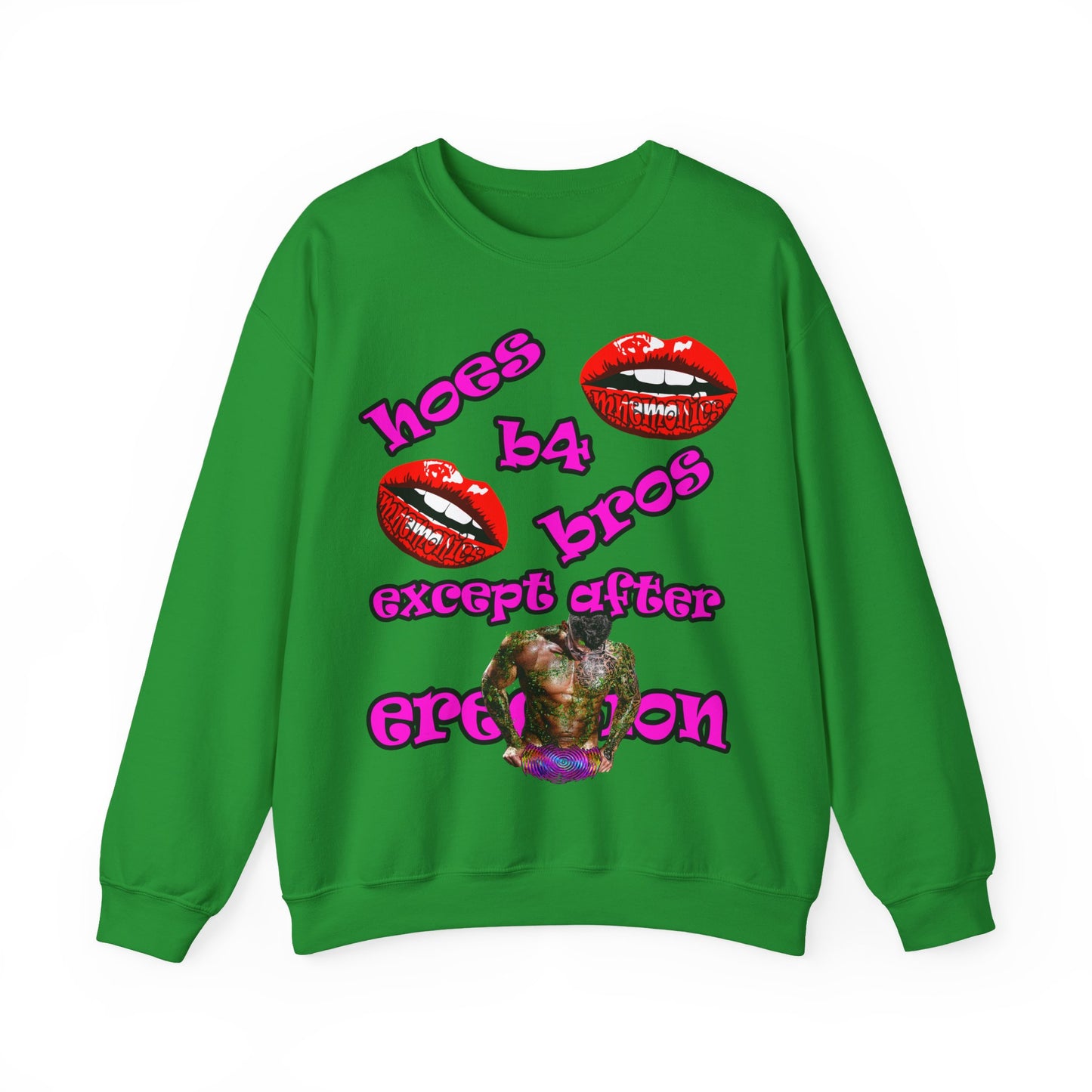 hoes b4 bros - Unisex Heavy Blend™ Crewneck Sweatshirt