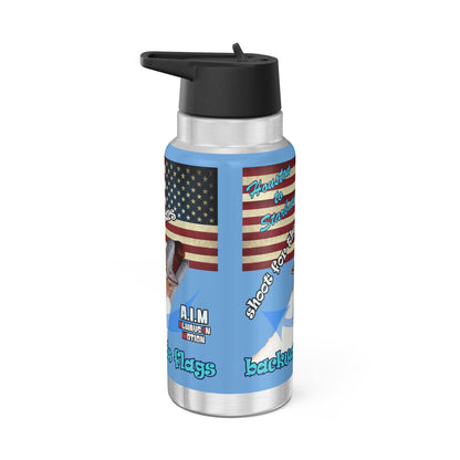 shoot for the stars - Gator Tumbler, 32oz (light blue)