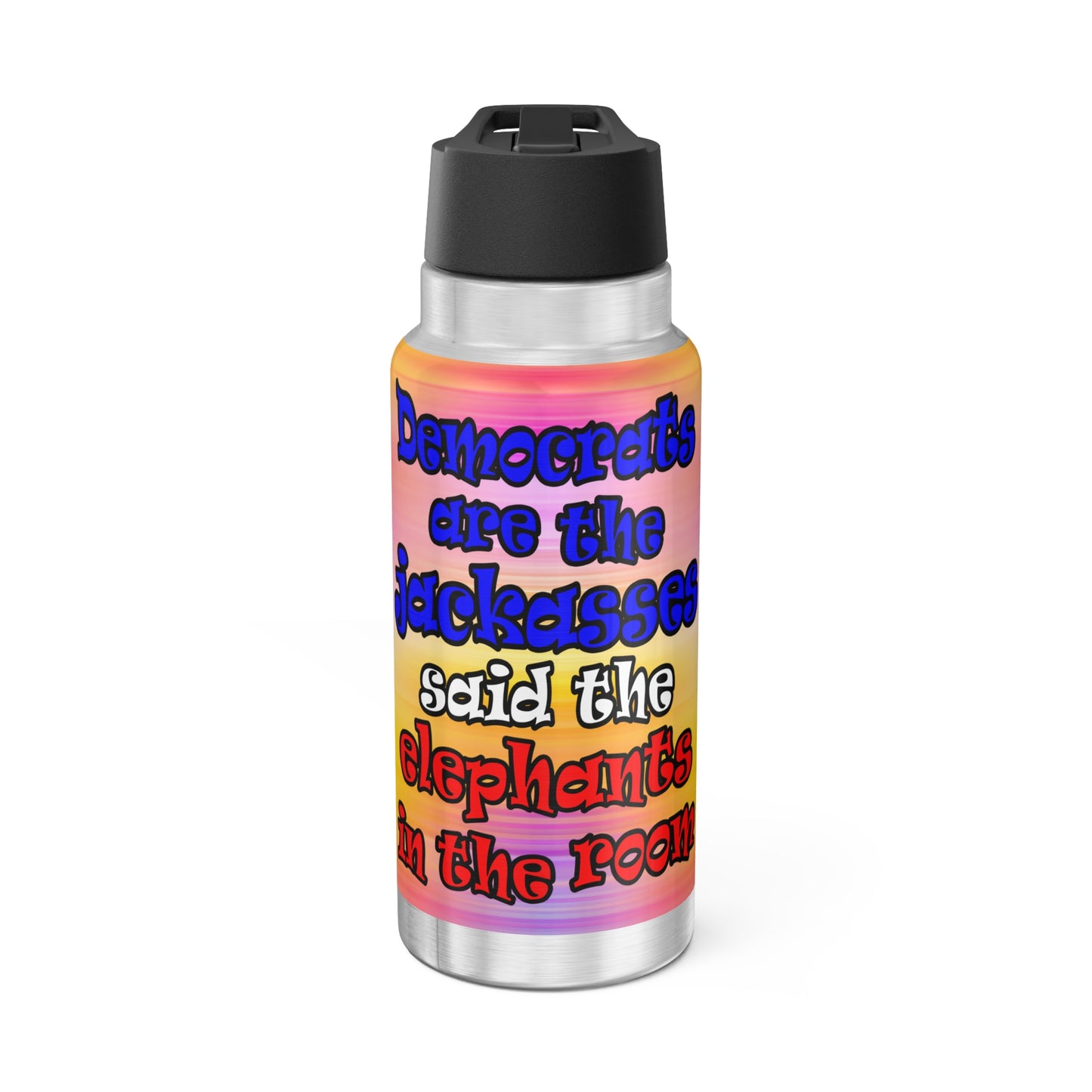 donkeys and elephants - Gator Tumbler, 32oz  (color blur)