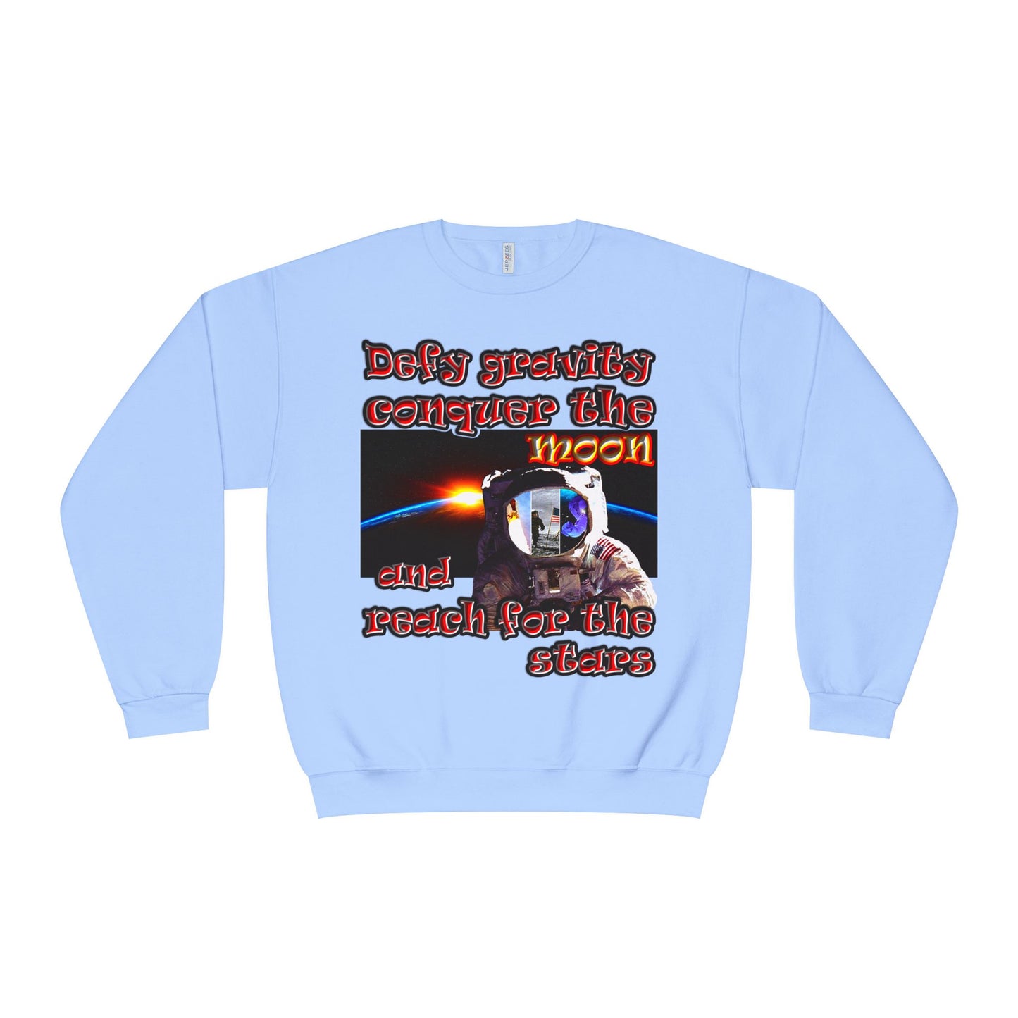 defy conquer reach - Unisex NuBlend® Crewneck Sweatshirt
