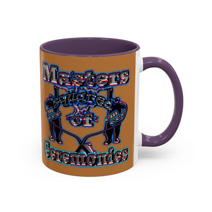 em cee squared - Accent Mug (light brown)