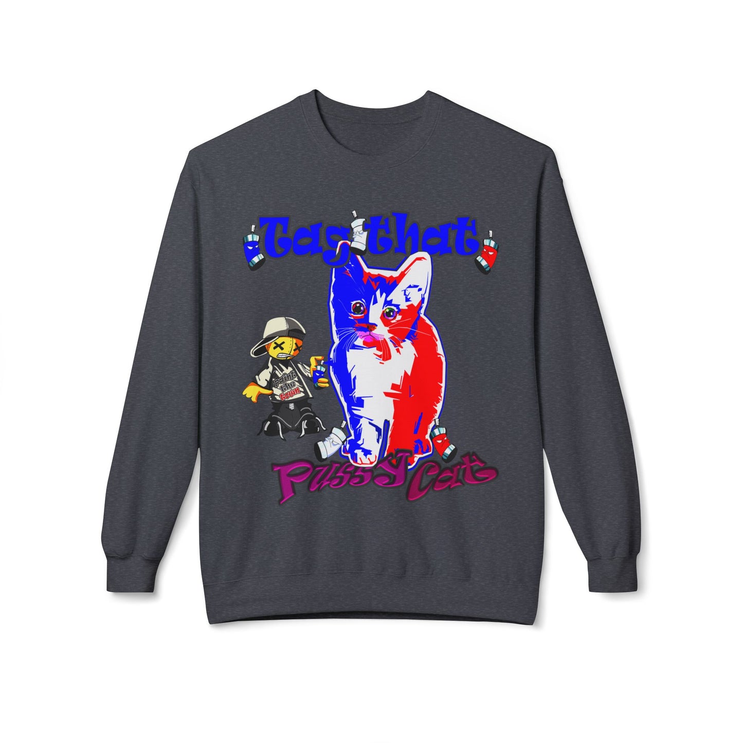 tag that - Unisex Midweight Softstyle Fleece Crewneck Sweatshirt