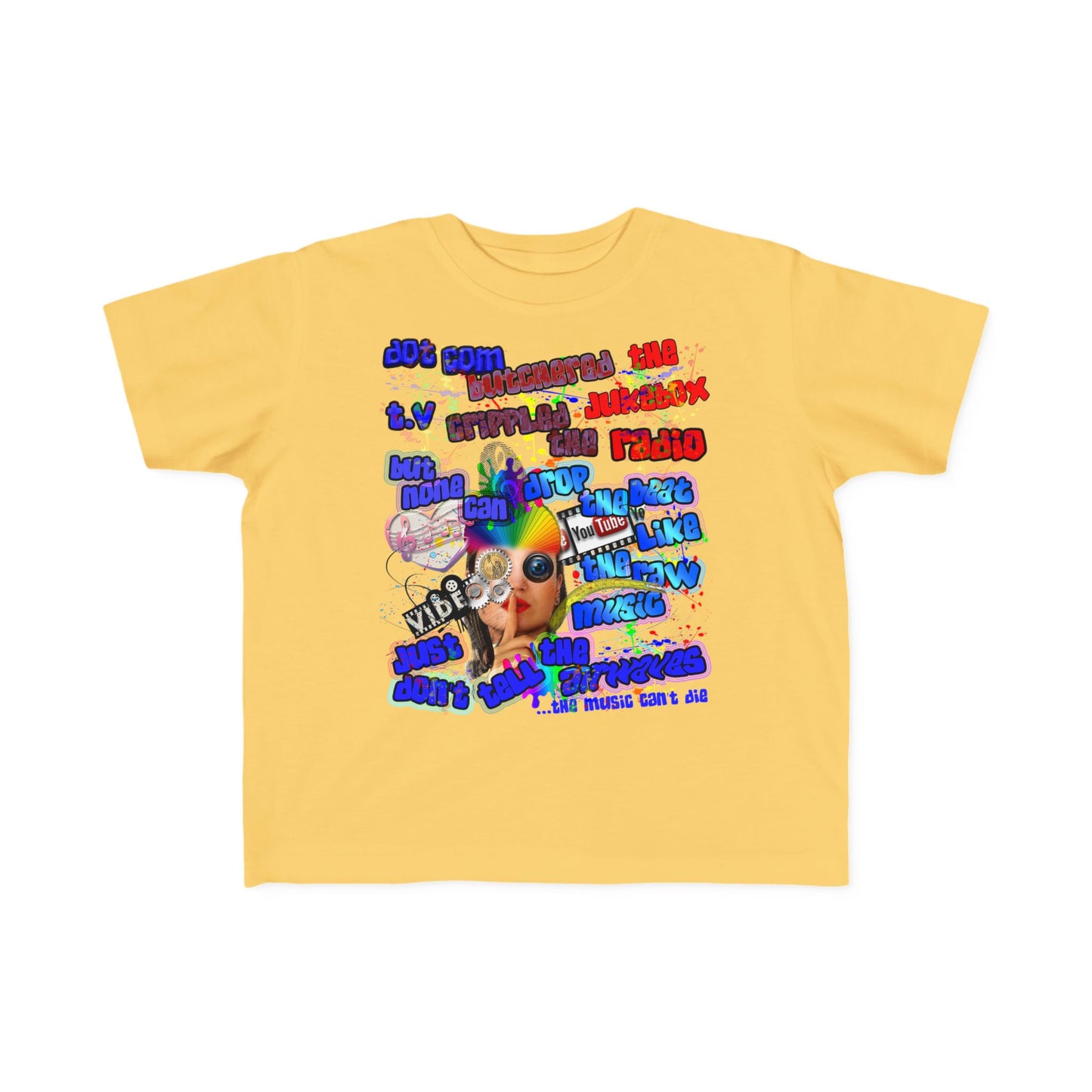 drop the beat - Toddler's Fine Jersey Tee