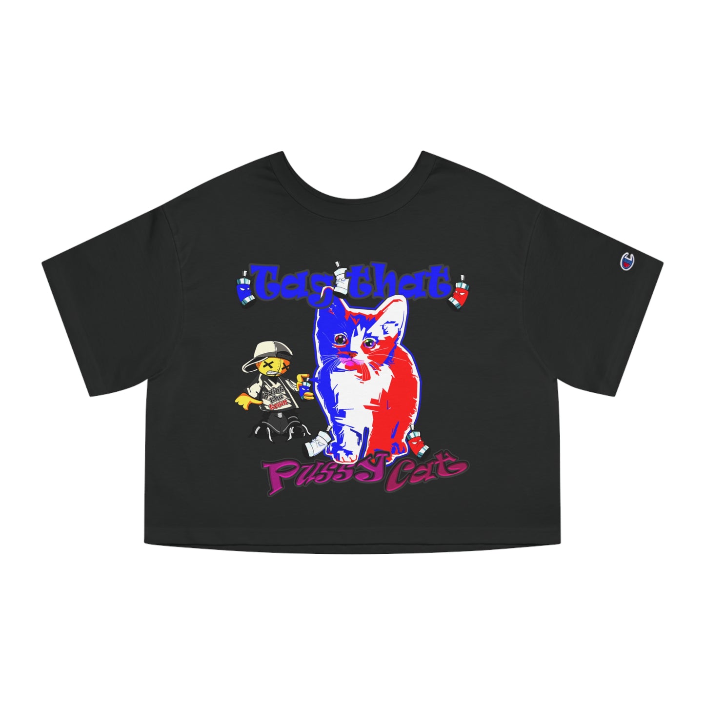 tag that - Champion Women's Heritage Cropped T-Shirt