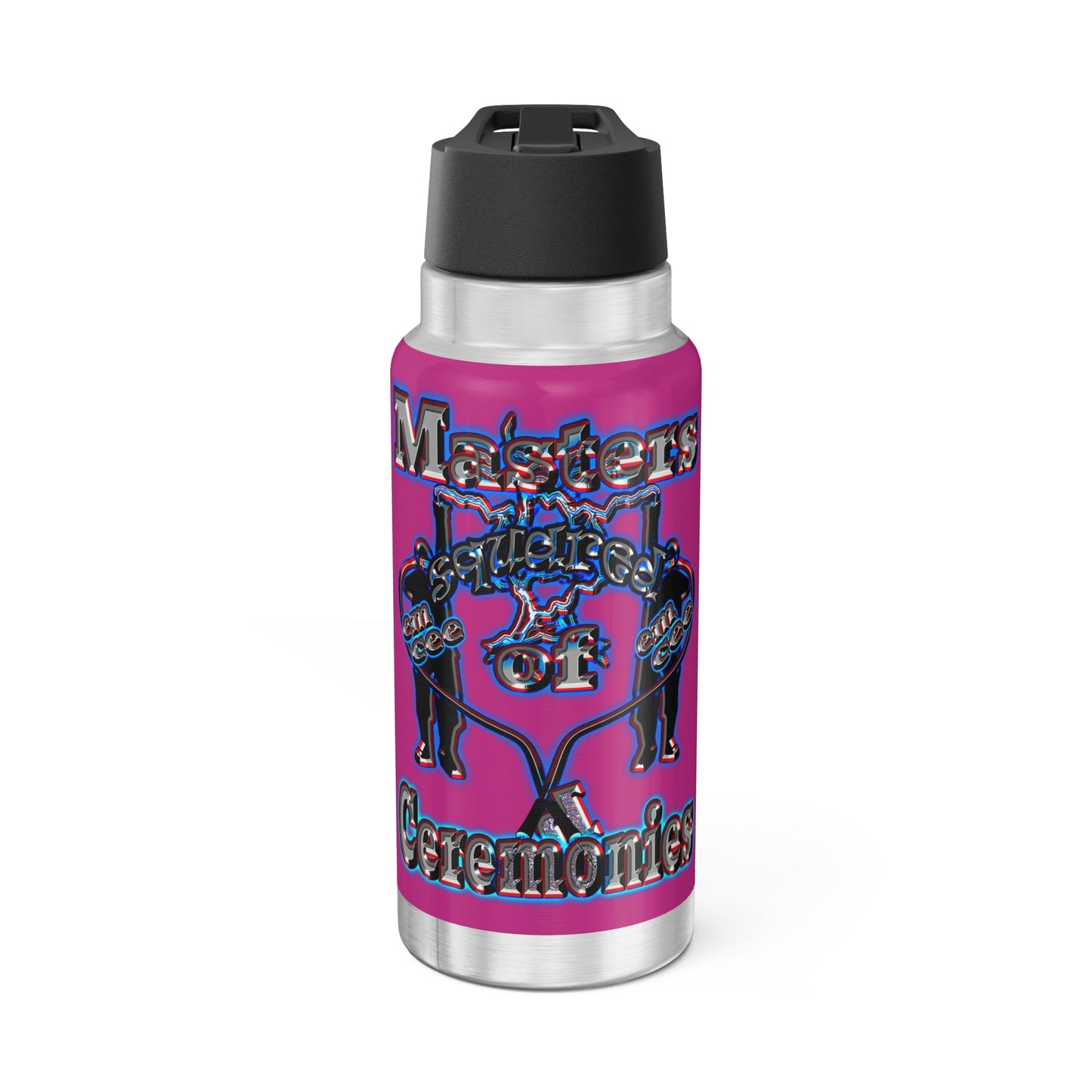 em cee squared - Gator Tumbler, 32oz (pink)