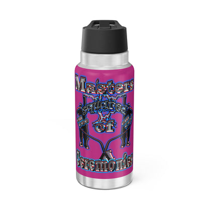 em cee squared - Gator Tumbler, 32oz (pink)