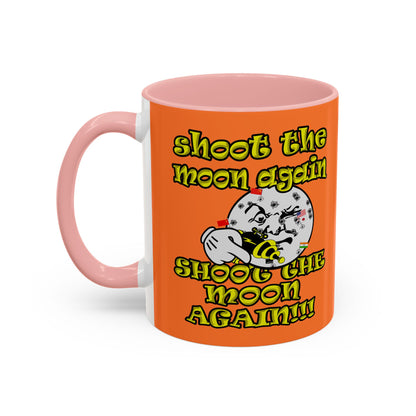 shoot the moon again - Accent Mug (crusta)