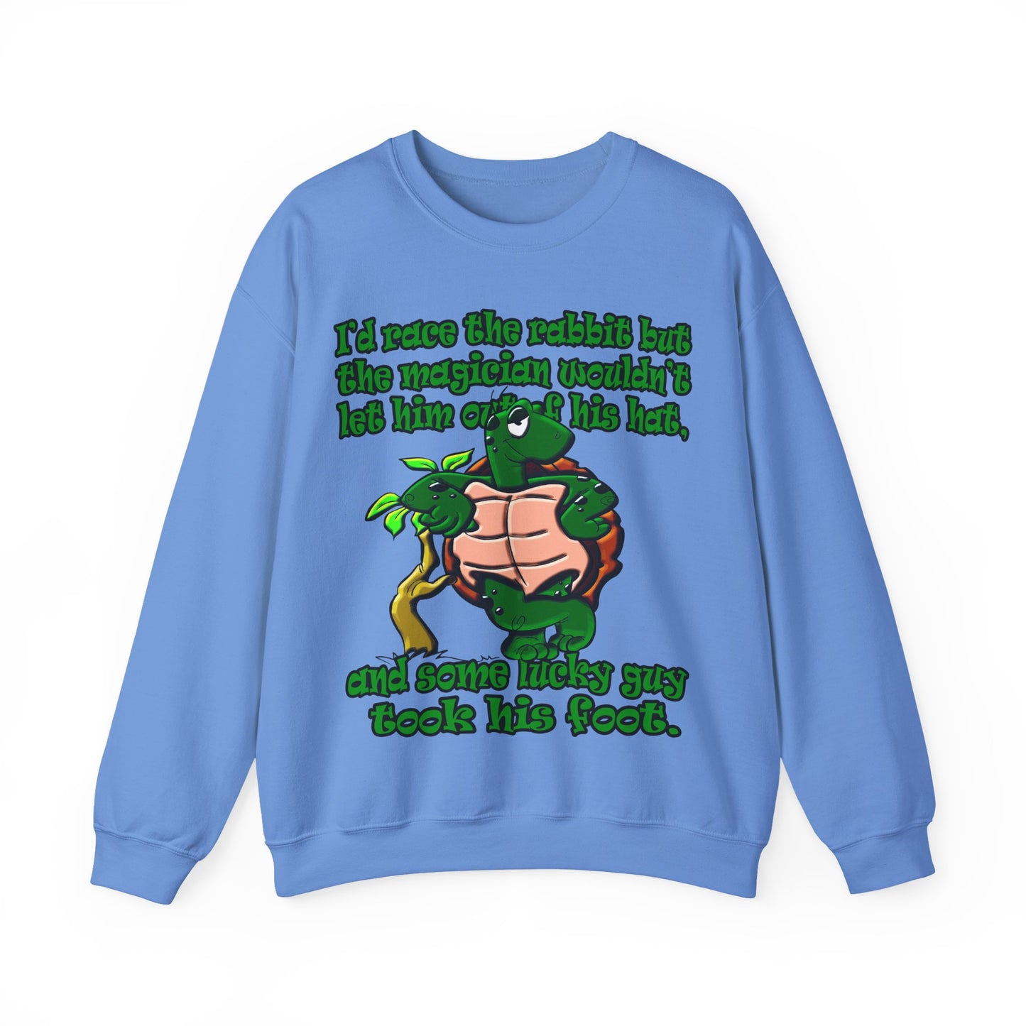 turtle race - Unisex Heavy Blend™ Crewneck Sweatshirt