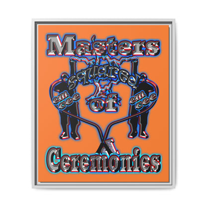 em cee squared - framed canvas art (crusta)
