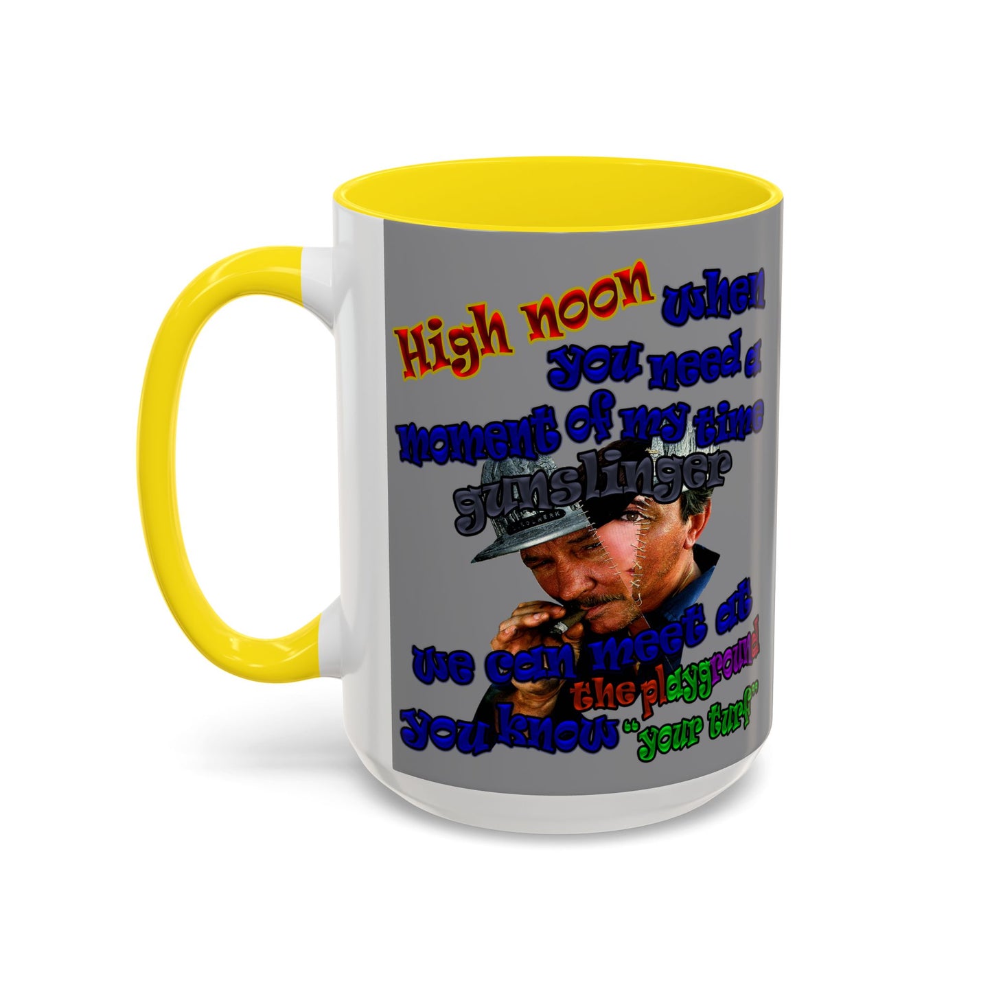 high noon - Accent Mug (grey)