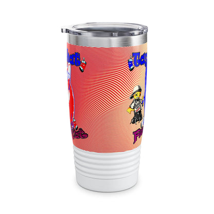 tag that - Ringneck Tumbler, 20oz (yellow-orange wave)