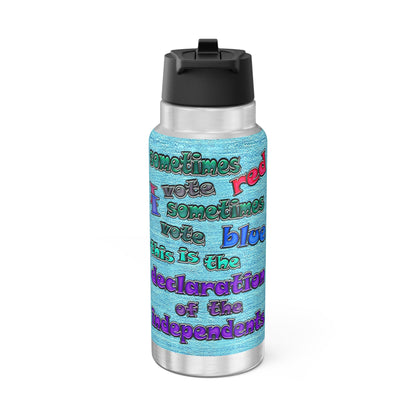declaration of the independents - Gator Tumbler, 32oz  (faded blue)