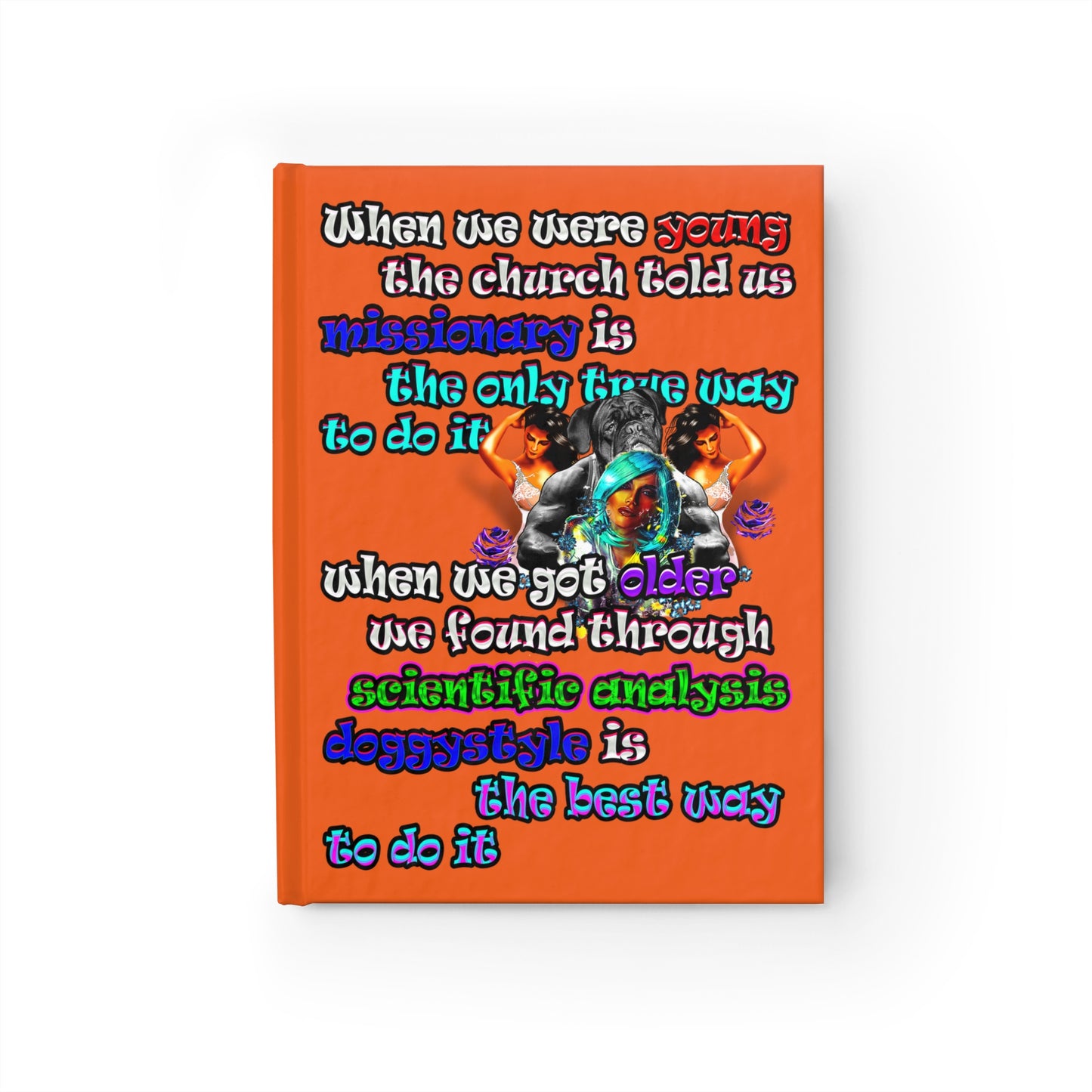 doggystyle - journal-lined (orange)