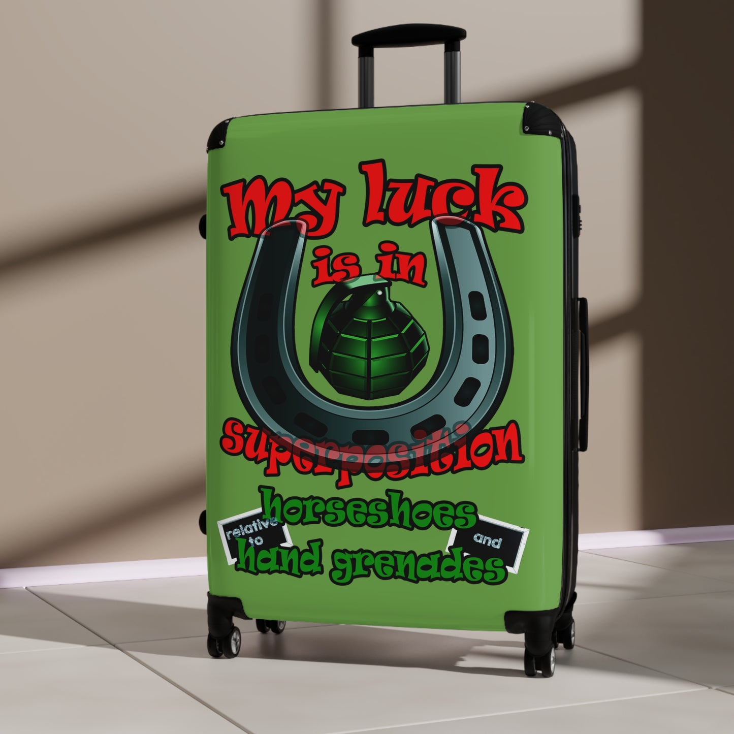 my luck - Suitcase (green)