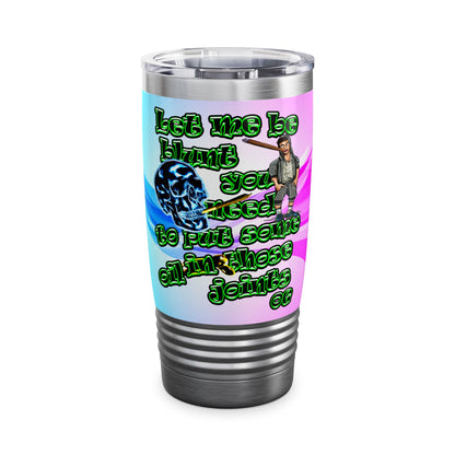 og - Ringneck Tumbler, 20oz (light blue-pink wave)