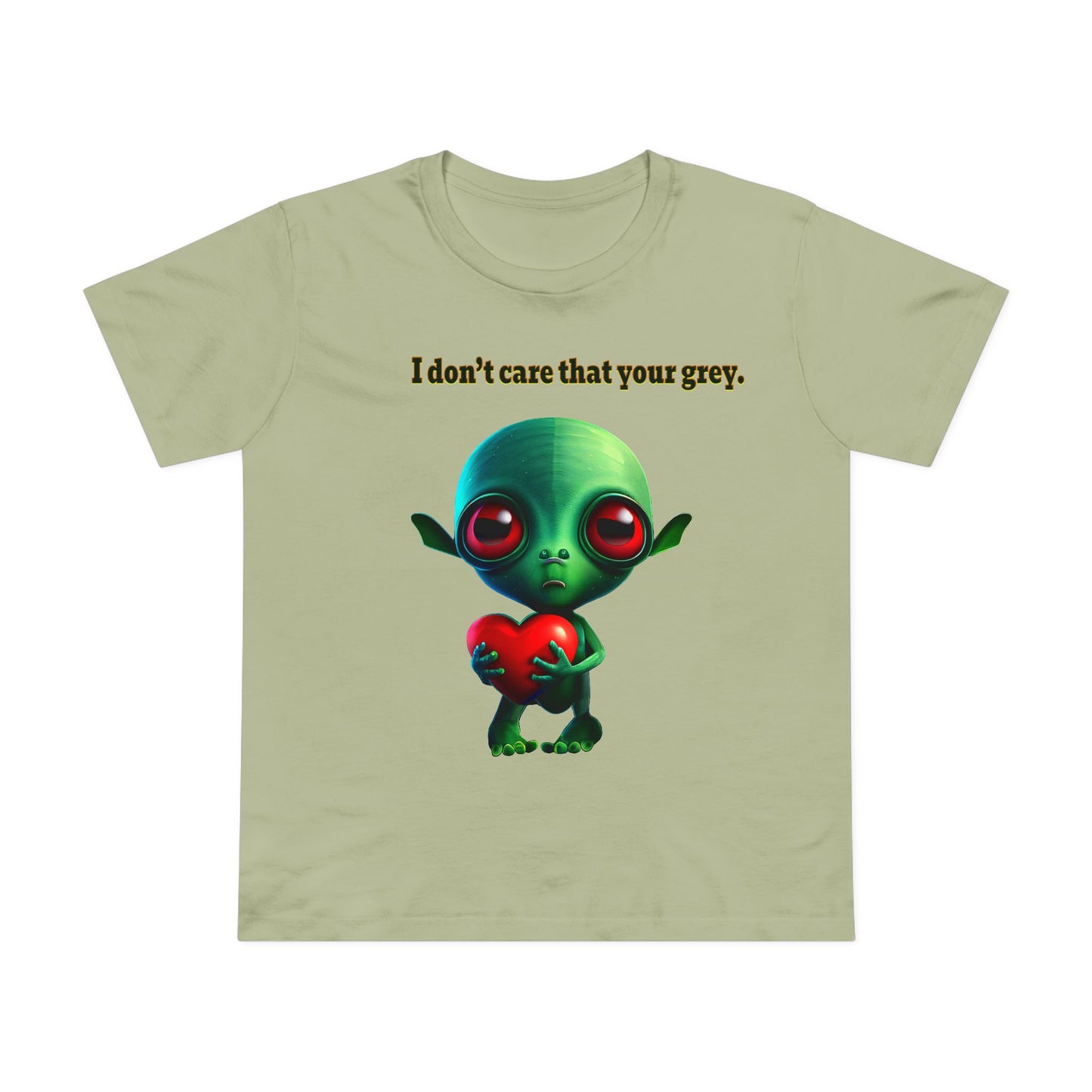 I don't care that your grey - Women’s Maple Tee