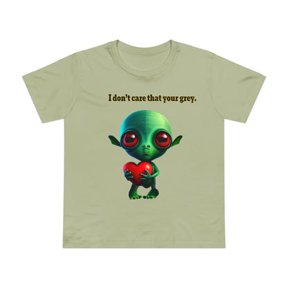 I don't care that your grey - Women’s Maple Tee
