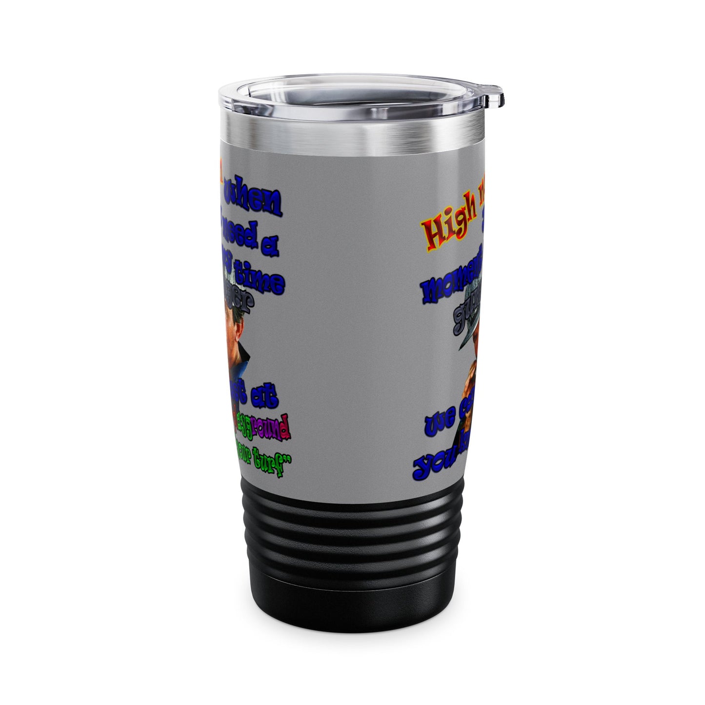 high noon - Ringneck Tumbler, 20oz (grey)