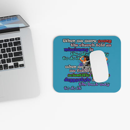 doggystyle - Mouse Pad (Rectangle) (turquoise)