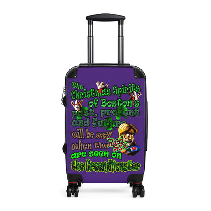 christmas spirits of boston - Suitcase (purple)