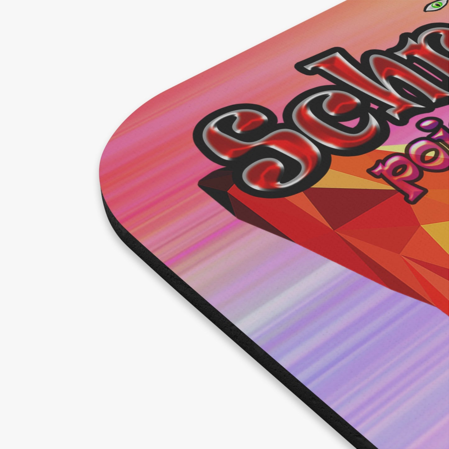 schrodinger's cat - Mouse Pad (Rectangle) (color blur)
