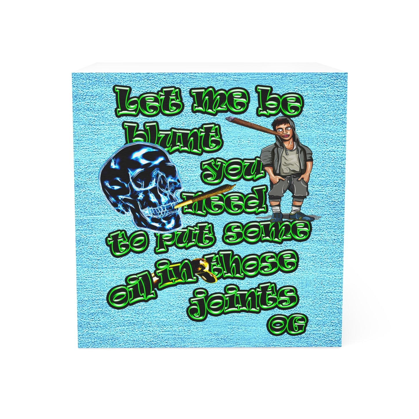 og - note cube (faded blue)