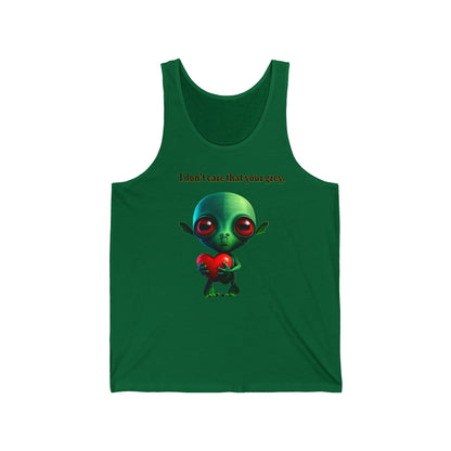 I don't care that your grey - Unisex Jersey Tank