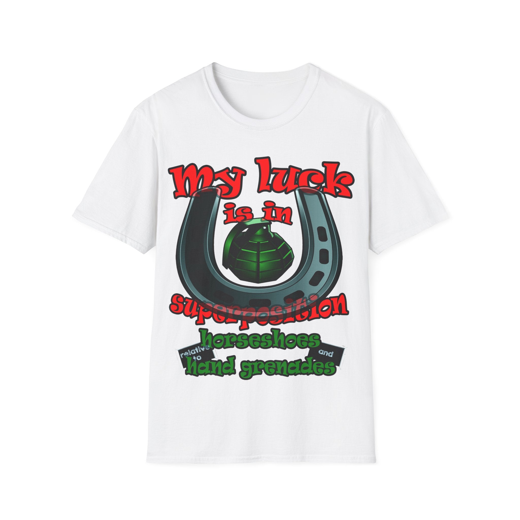 my luck - Unisex Softstyle T-Shirt