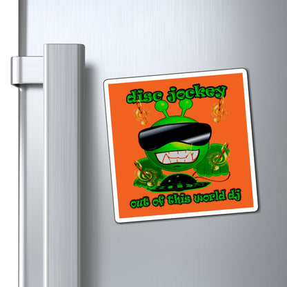 disc jockey - Magnets - (orange)