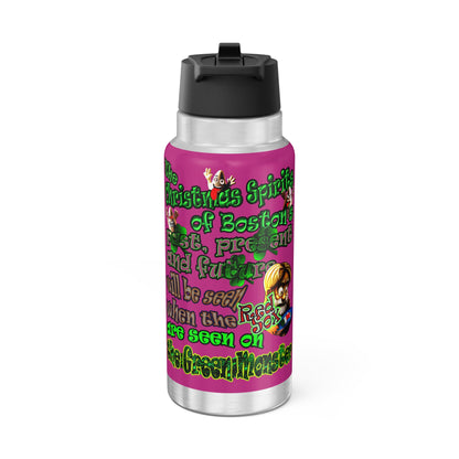 christmas spirits of boston - Gator Tumbler, 32oz (pink)
