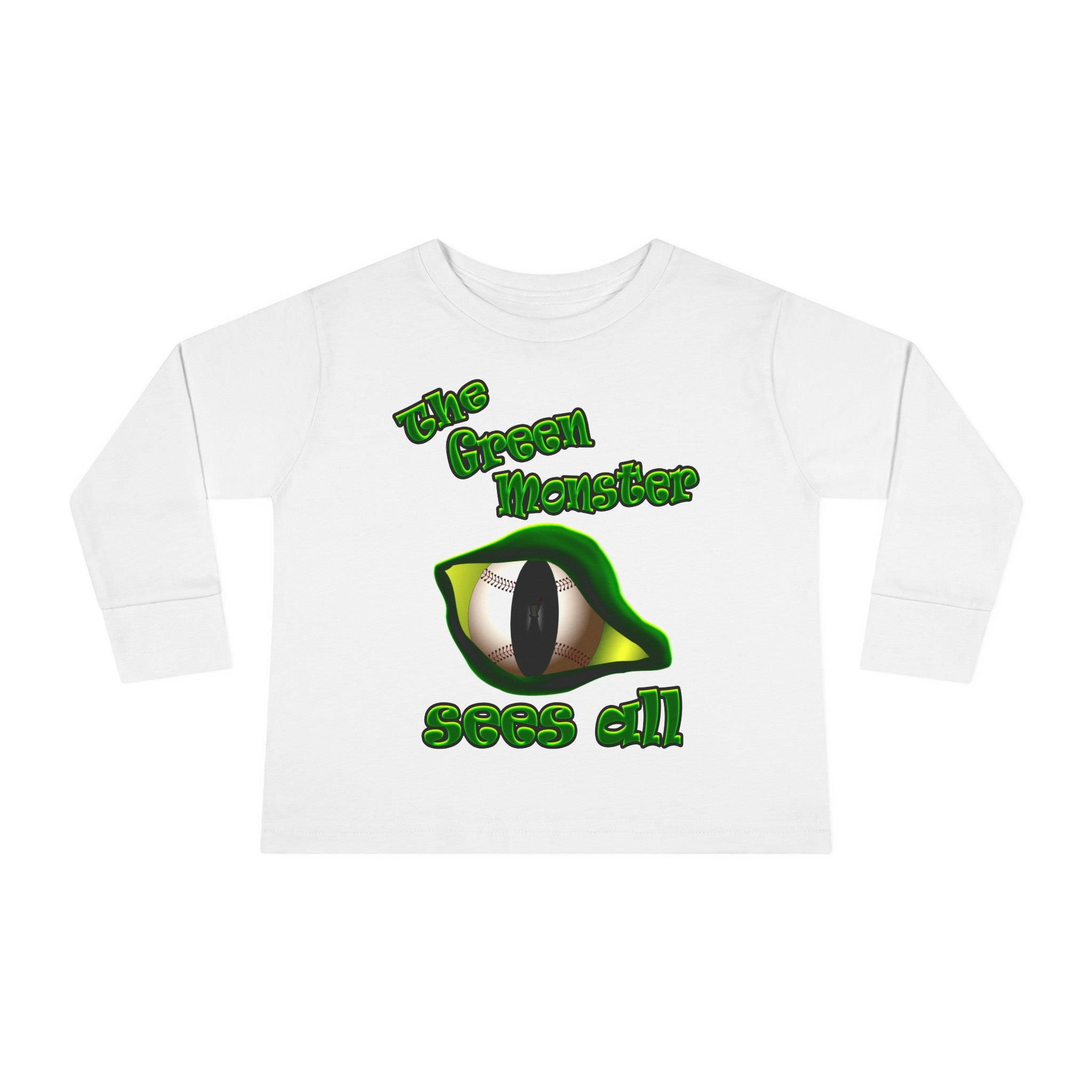 green monster - Toddler Long Sleeve Tee