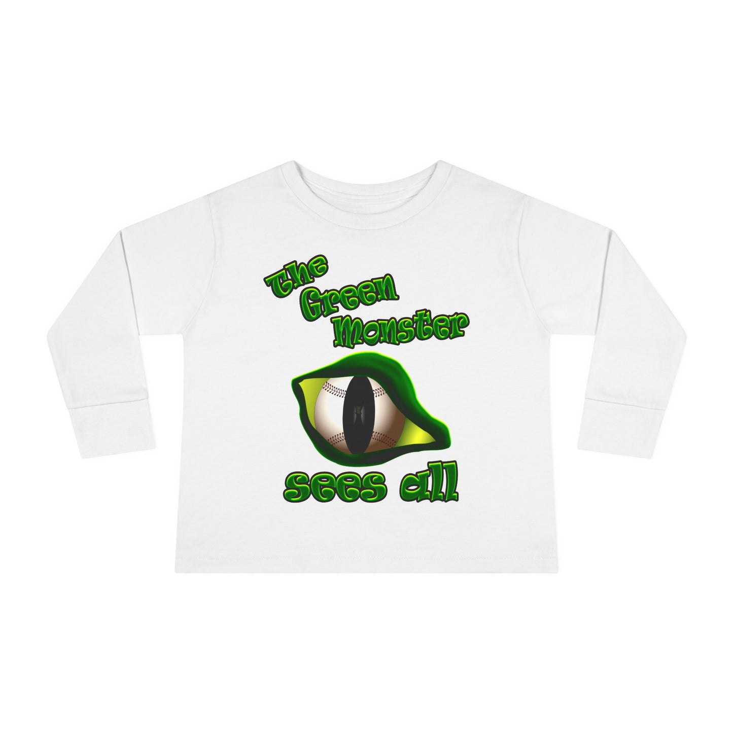 green monster - Toddler Long Sleeve Tee
