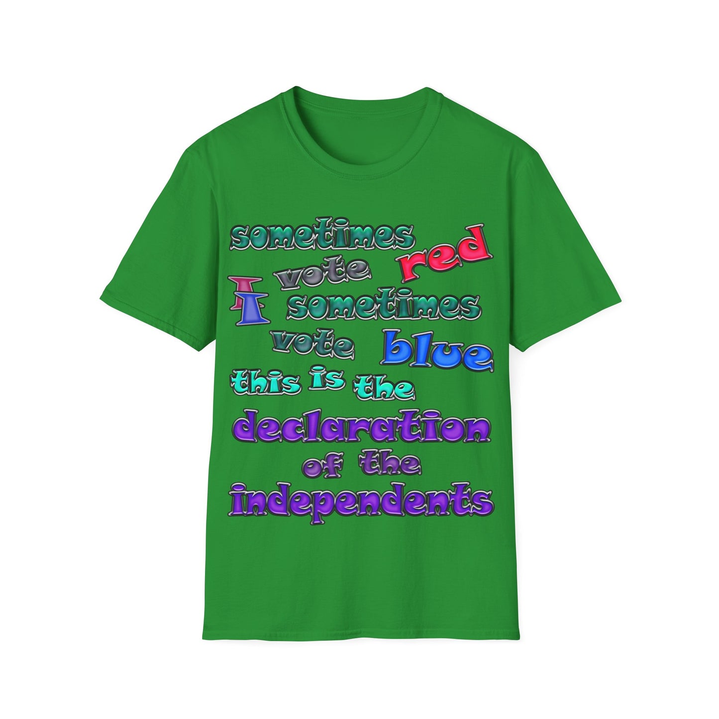 declaration of the independents - Unisex Softstyle T-Shirt