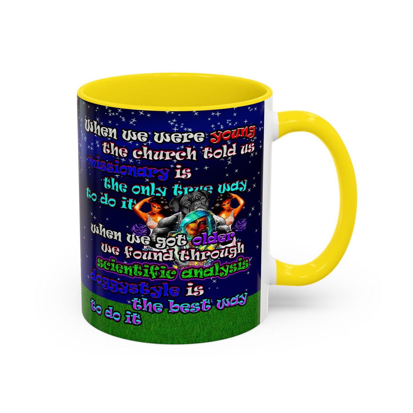 doggystyle - Accent Mug ('snoops' background)