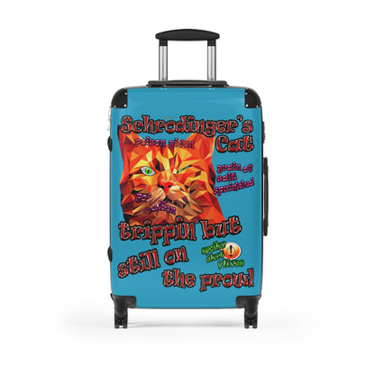 schrodinger's cat - Suitcase (turquoise)