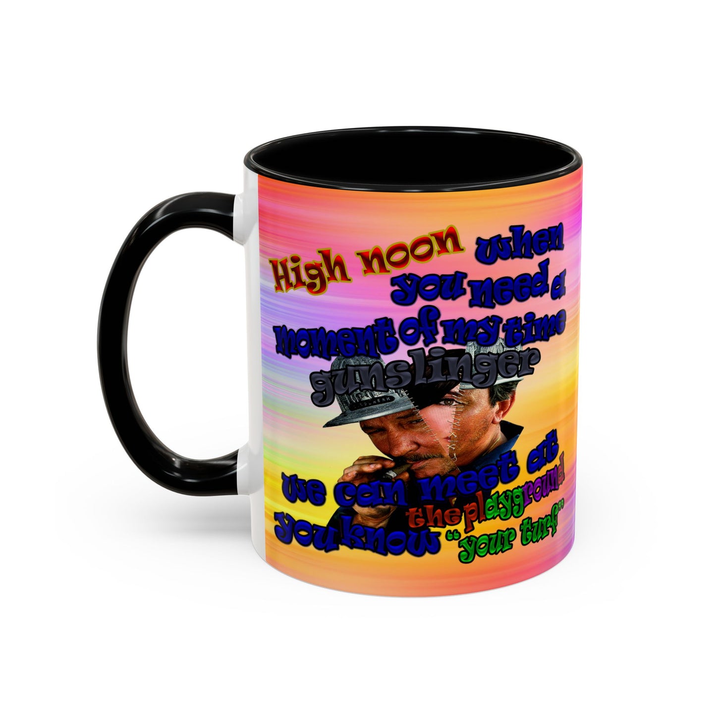 high noon - Accent Mug (color blur)