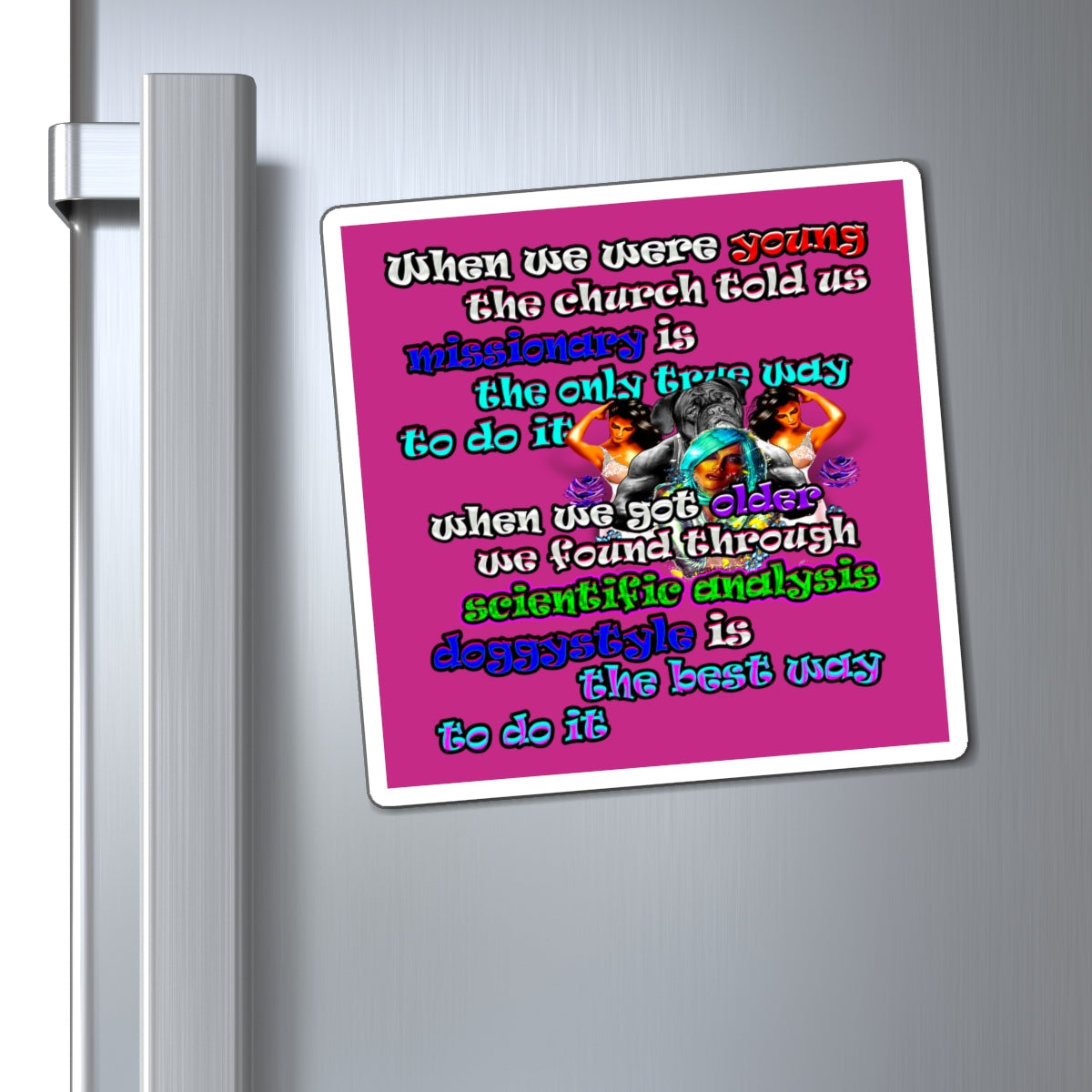 doggystyle - Magnets - (pink)