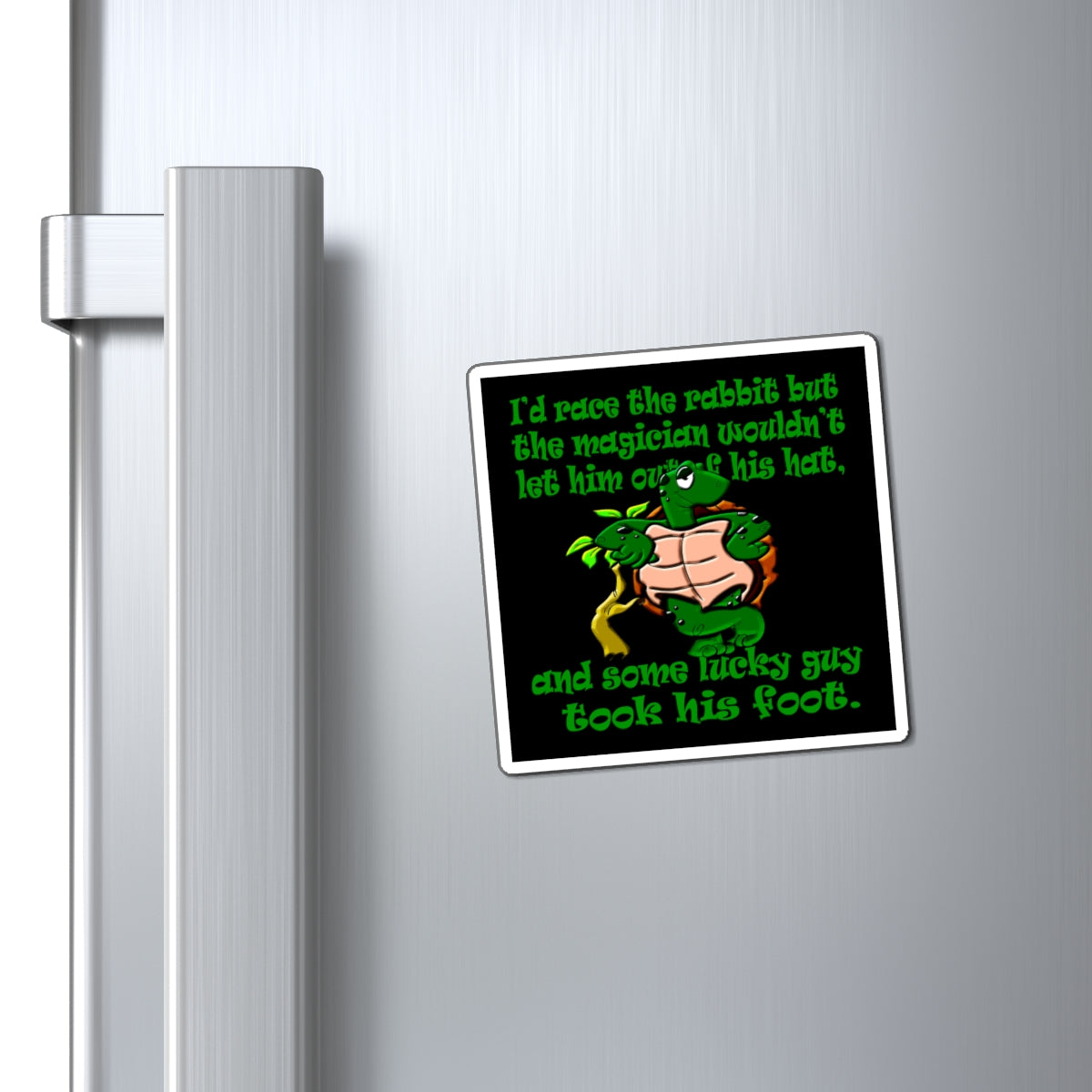 turtle race - Magnets - (black)