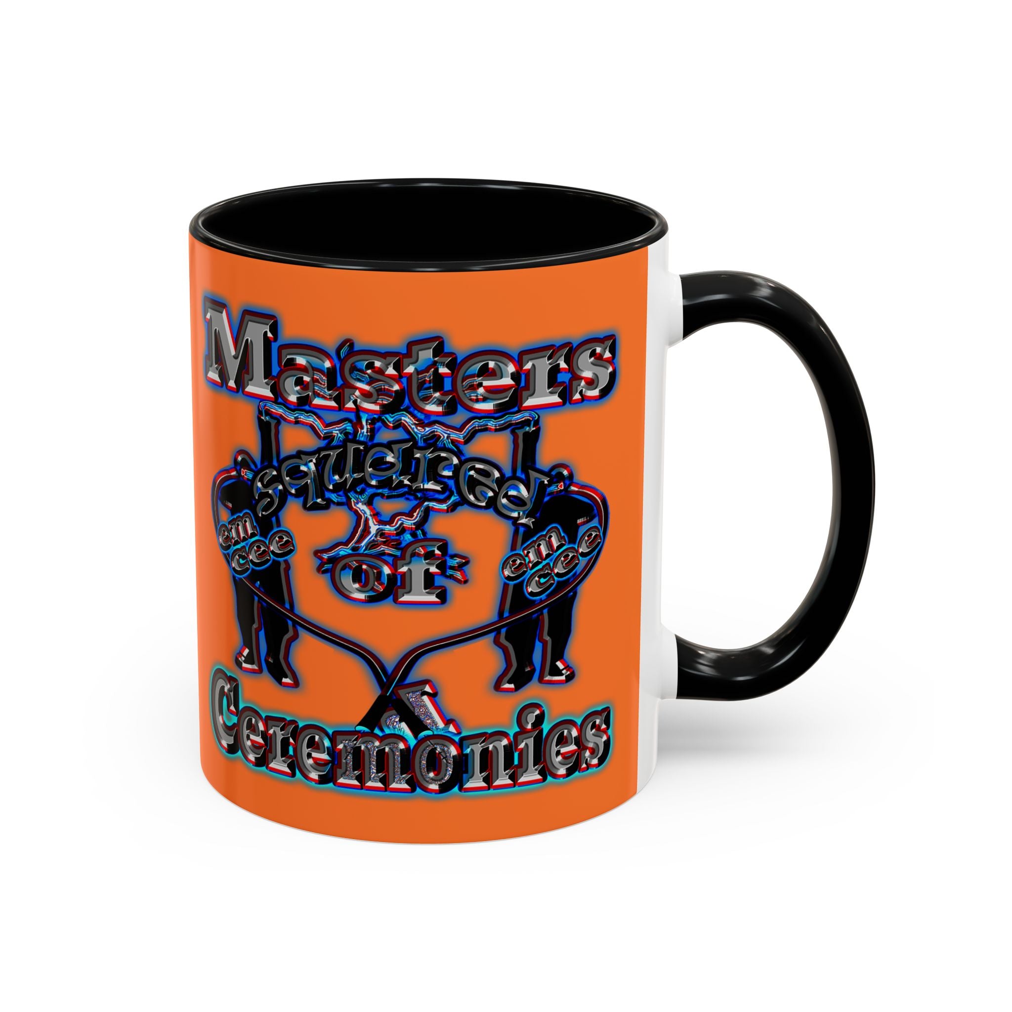 em cee squared - Accent Mug (crusta)