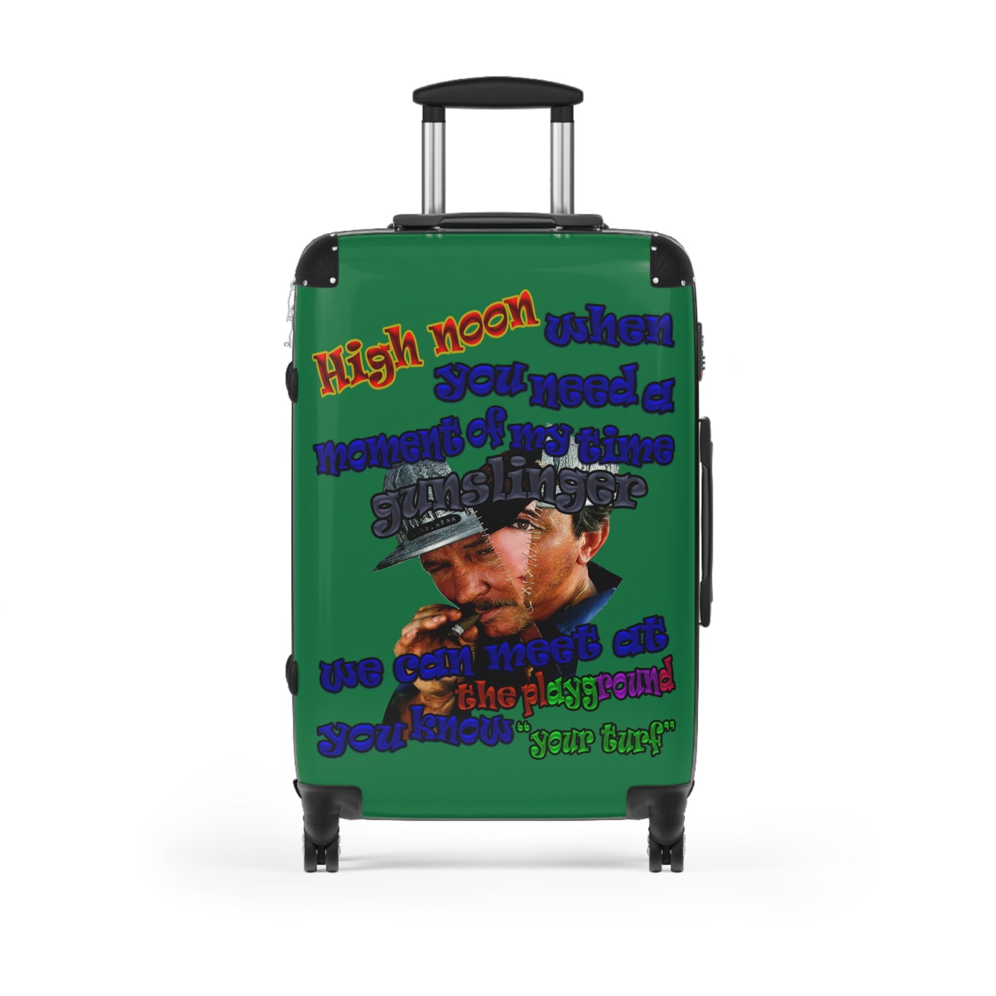 high noon - Suitcase (dark green)
