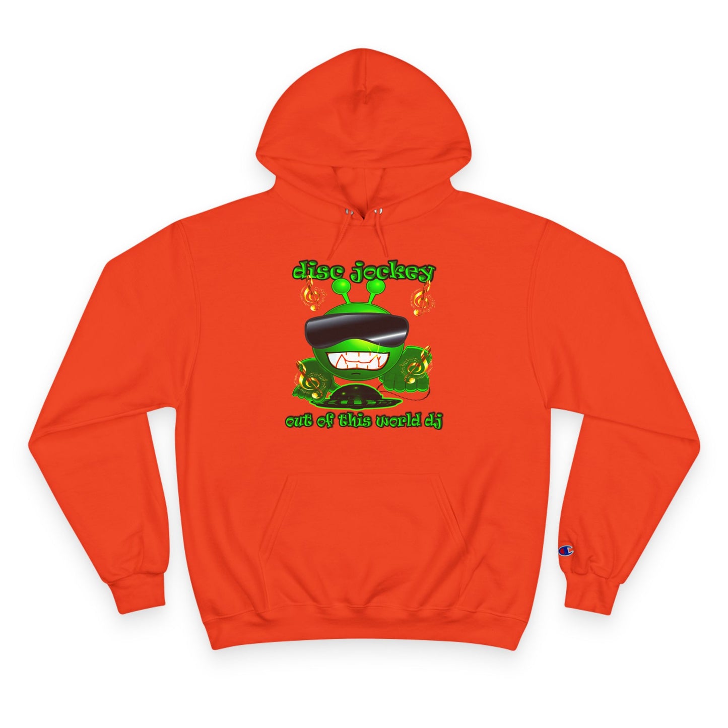 disc jockey - Champion Hoodie
