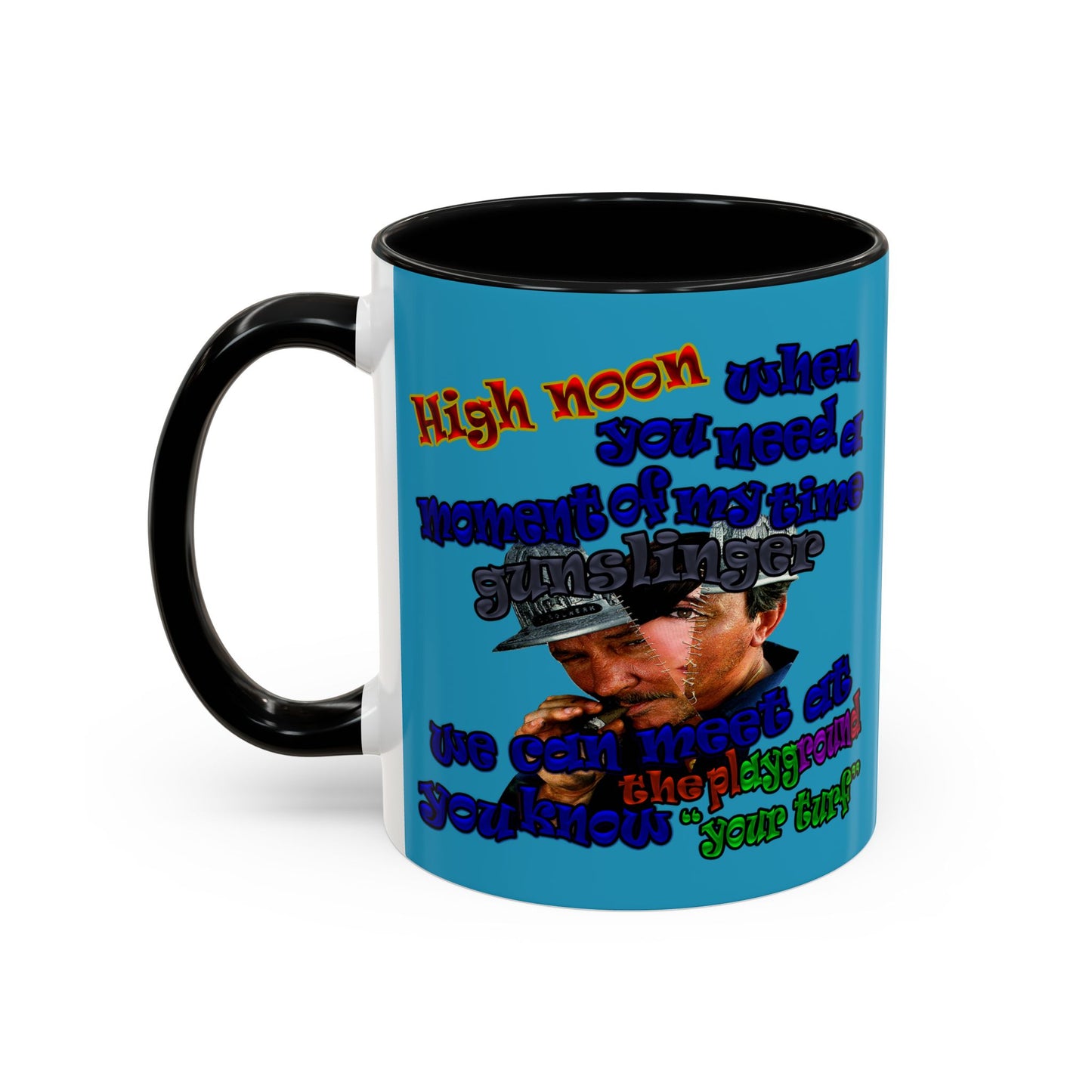 high noon - Accent Mug (turquoise)