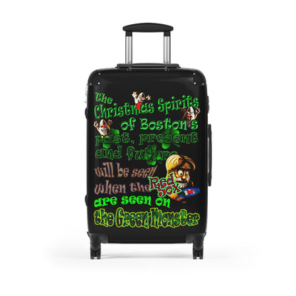 christmas spirits of boston - Suitcase (black)