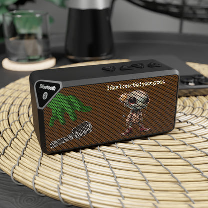 I don't care that your green - Jabba Bluetooth Speaker (brown)