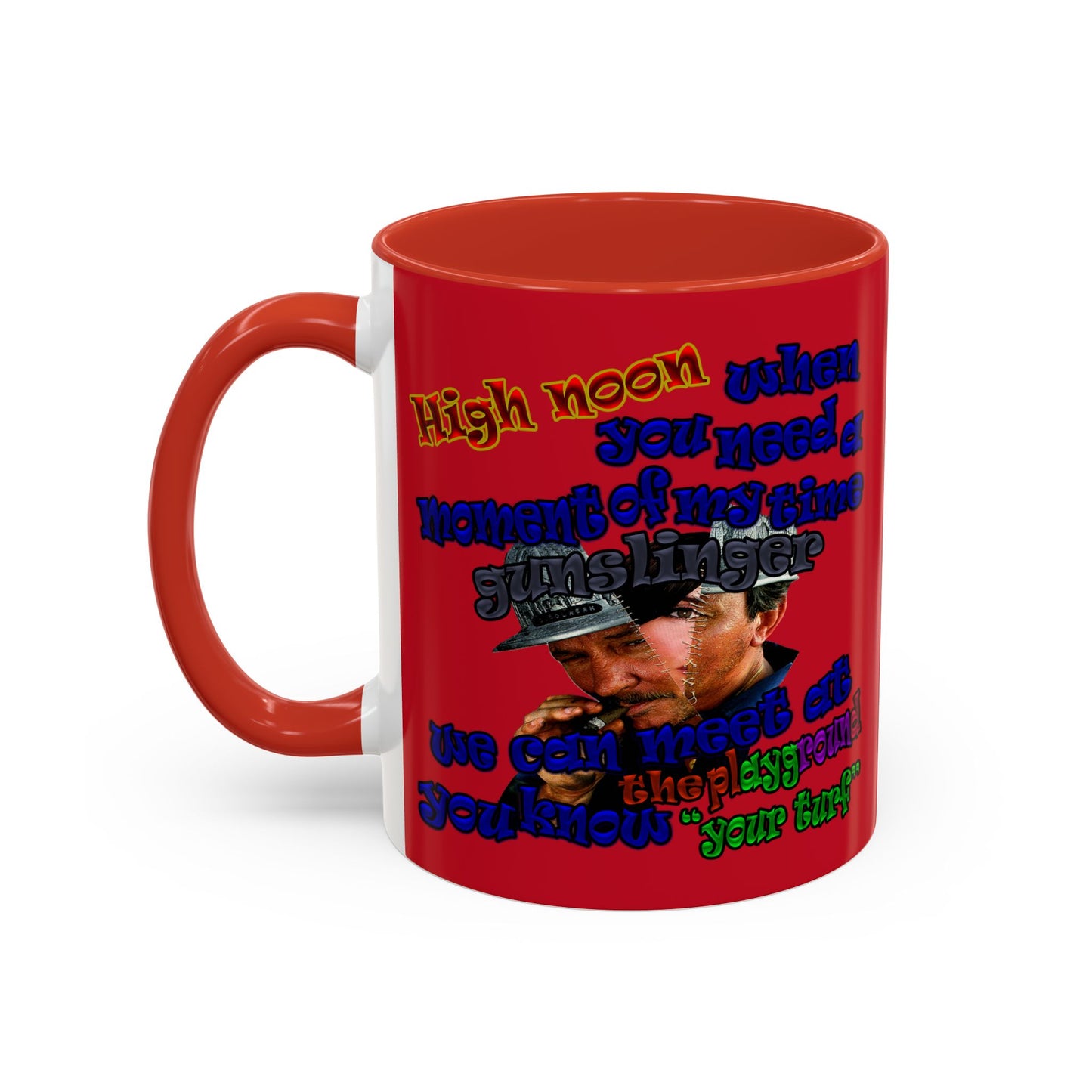 high noon - Accent Mug (dark red)